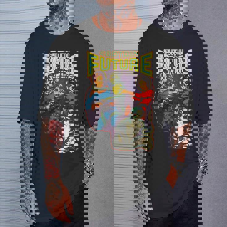 キャプテンフューチャー ヴィンテージfパルプアート Tシャツ 彼への贈り物