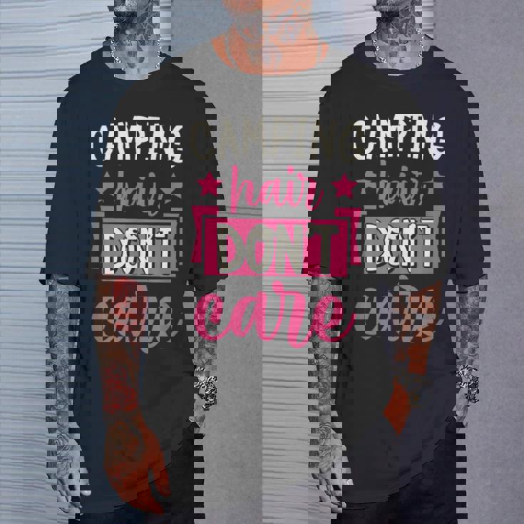キャンピングヘア Don't Care Tシャツ 彼への贈り物