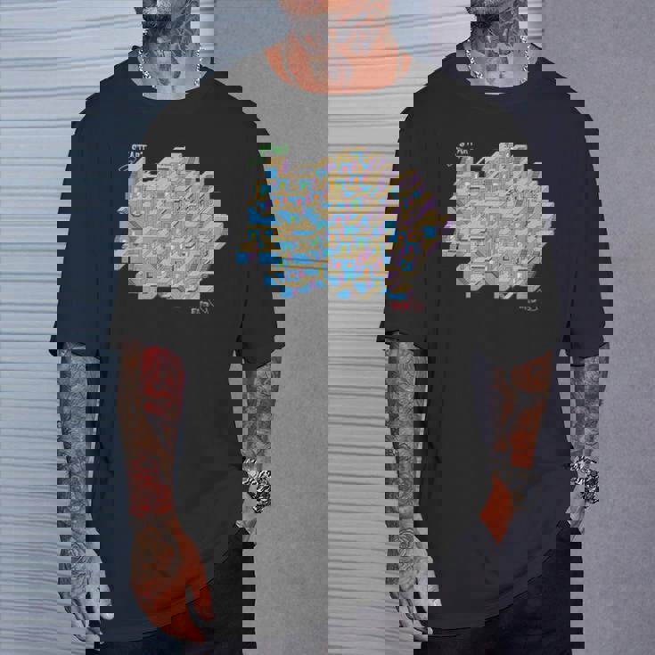 キューブ 迷路&迷路 Tシャツ 彼への贈り物