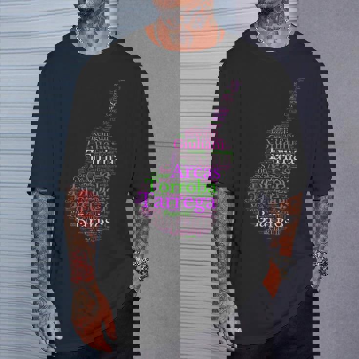 クラシックギター スペインギター Tシャツ 彼への贈り物