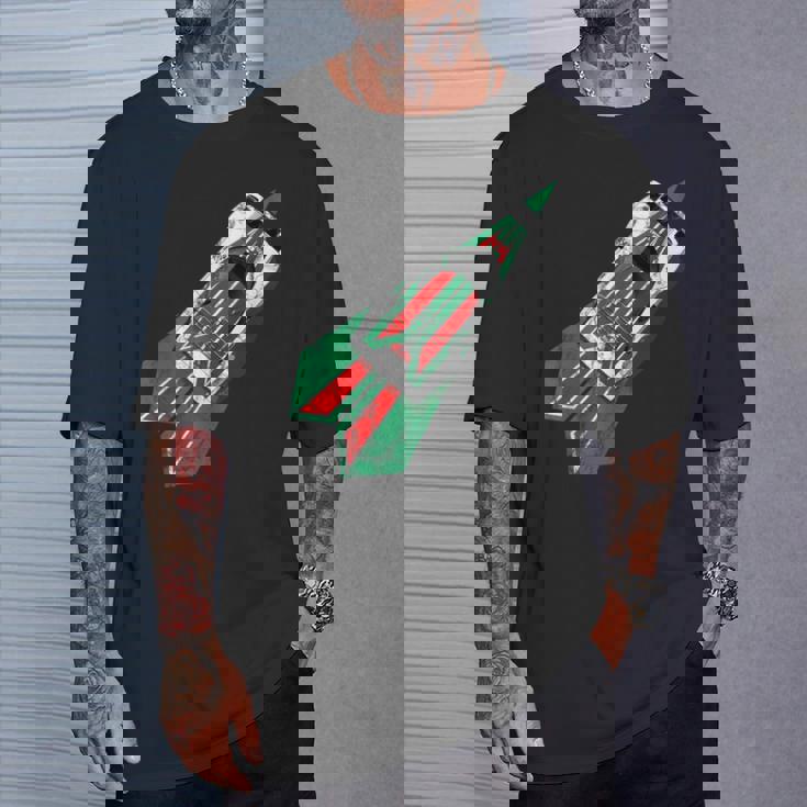 クラシックラリーカーヴィンテージカーレーシングとモータースポーツリバリー Tシャツ 彼への贈り物