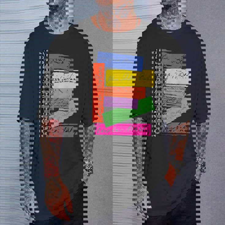 クラシック音楽作曲家 バッハ・ベートーヴェン・グスタフ・マーラー Tシャツ 彼への贈り物