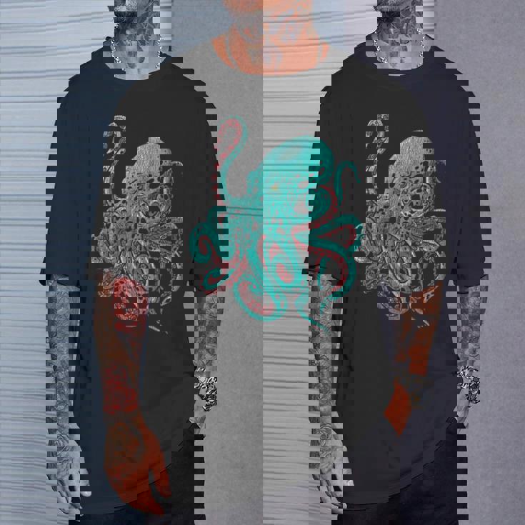 クラーケン タコ Tシャツ 彼への贈り物