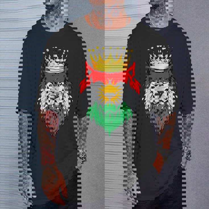 クルディスタン国旗クルド語 Tシャツ 彼への贈り物