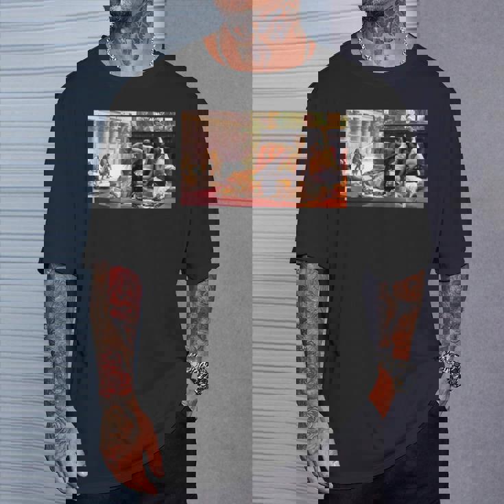 クレオパトラの毒をテストするアレクサンドル・カバネル1887 Tシャツ 彼への贈り物