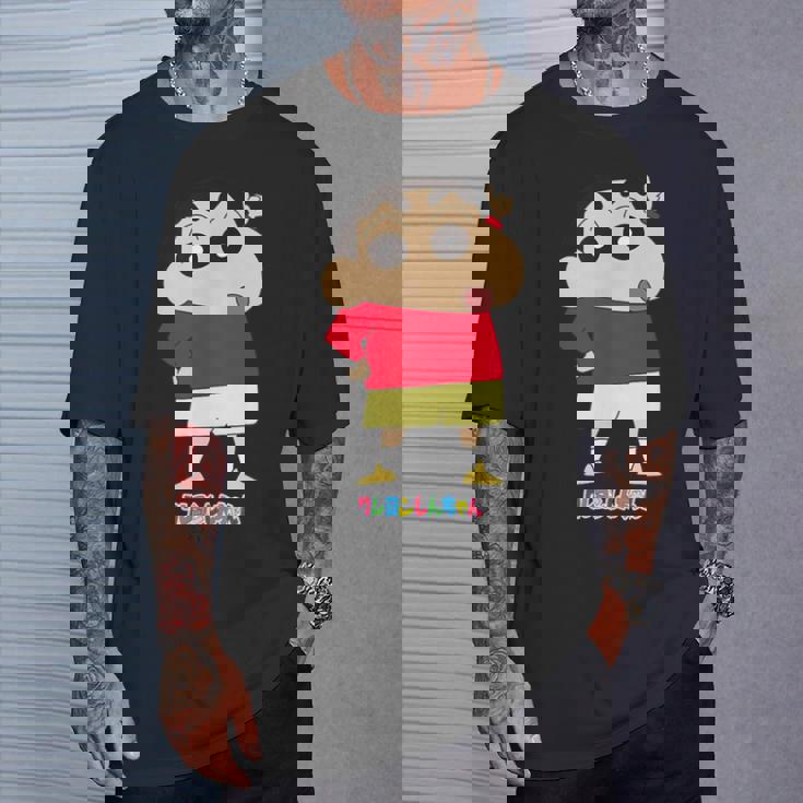 クレヨンしんちゃん しんちゃんは人気者 Tシャツ 彼への贈り物