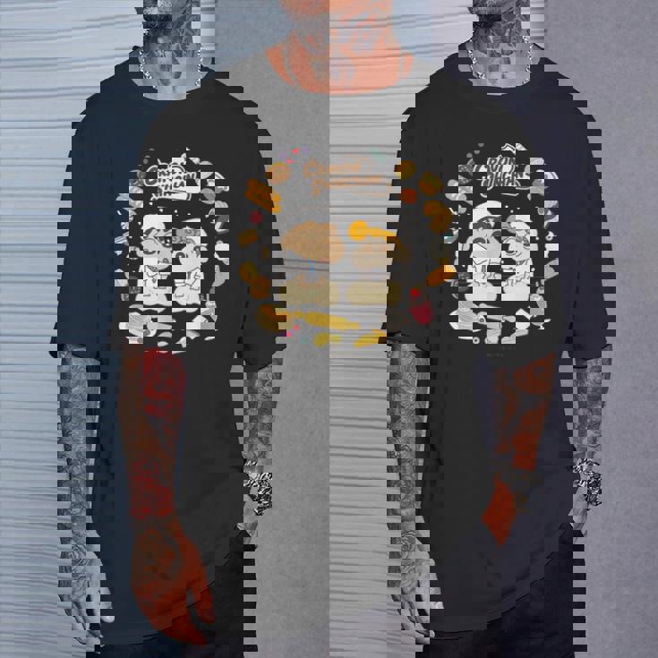 クレヨンしんちゃん ひまわりとパンづくり デザートタイム Tシャツ 彼への贈り物