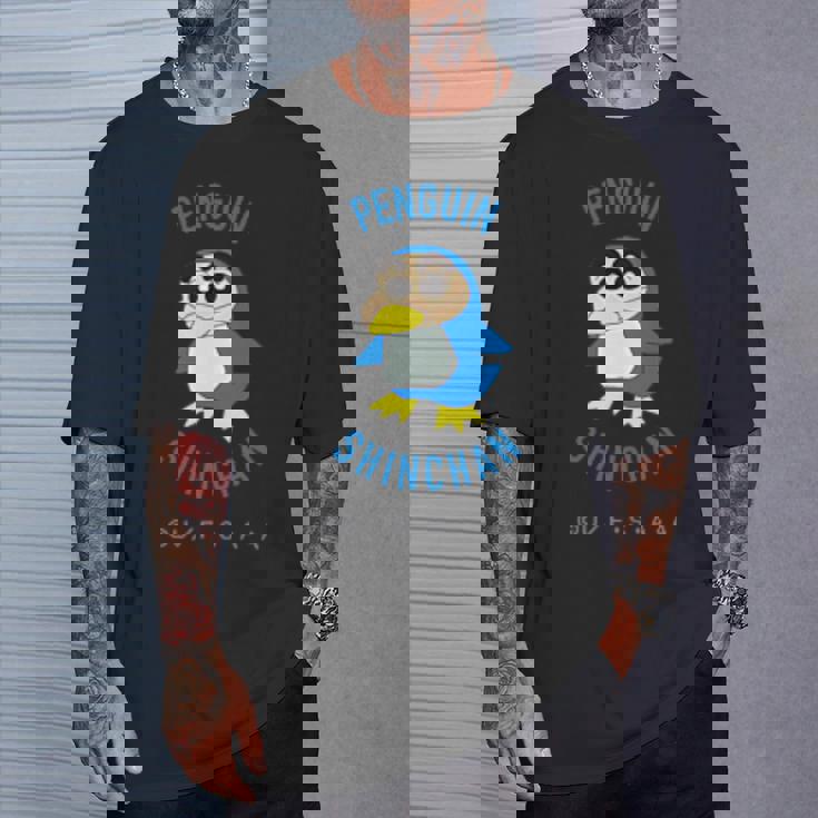 クレヨンしんちゃん ぺんぎんしんちゃん ワンポイント Tシャツ 彼への贈り物