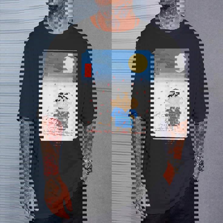 クレヨンしんちゃん 夜桜としんちゃん Tシャツ 彼への贈り物