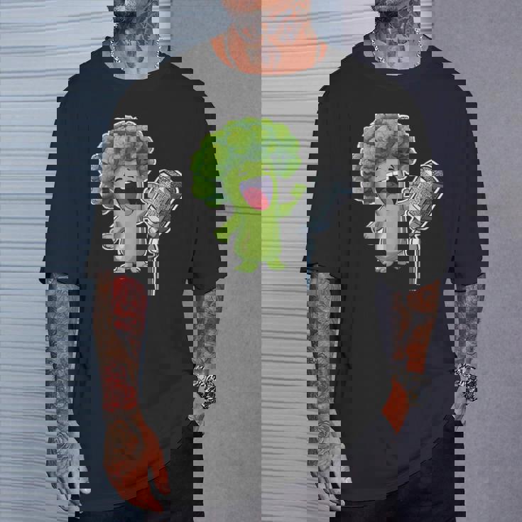 クールブロッコリー ベジタリアン ビーガン ベジタブルフード メンズ レディース Tシャツ 彼への贈り物