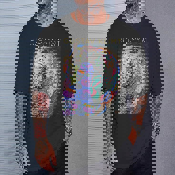 グスタフ・クリムト 乙女 アーティスト向け Tシャツ 彼への贈り物