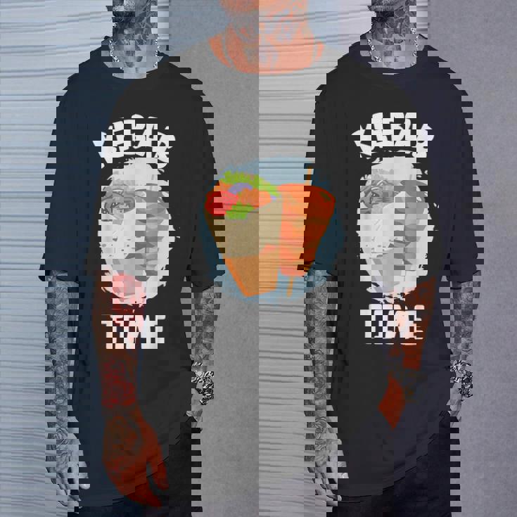 ケバブタイム おいしい焼き肉 トルコ ケバブ Tシャツ 彼への贈り物