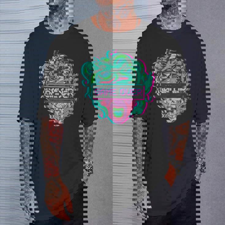 ゲームオーバー・メドゥーサ Alt Indie Aestheticaporwave Egirl Eboy Tシャツ 彼への贈り物