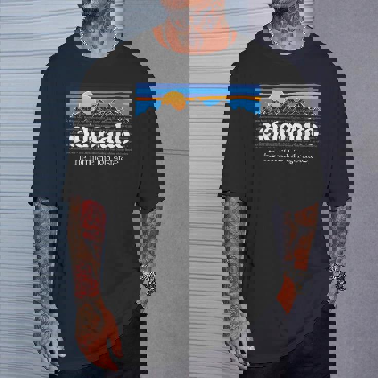 コロラドアンダーグラウンド コロラドマウンテン ヴィンテージ コロラド Tシャツ 彼への贈り物