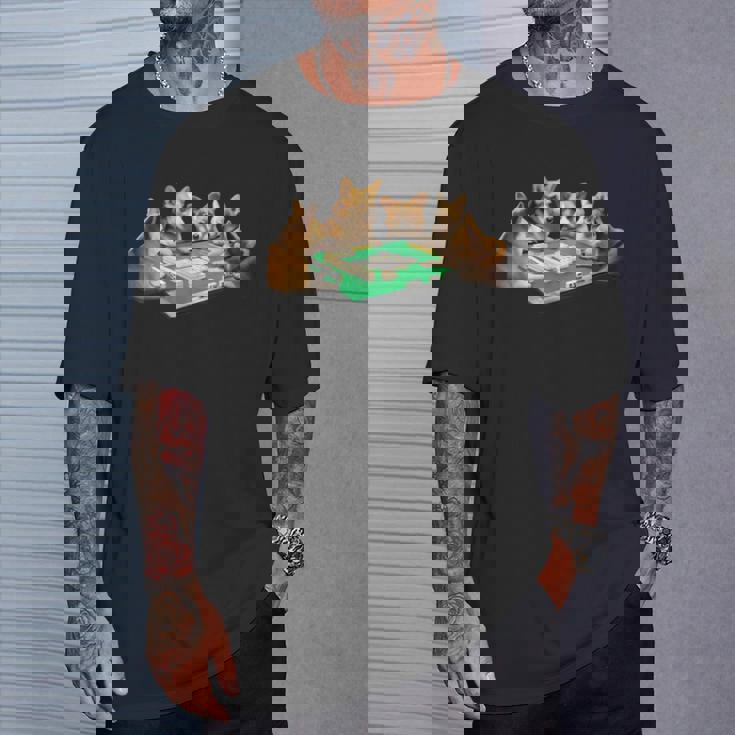 コーギー イヌ 麻雀 面白いtシャツ 犬 文字入り メンズ おもしろ 面白い 服 おもしろグッズ ネタ 雀士 Tシャツ 彼への贈り物