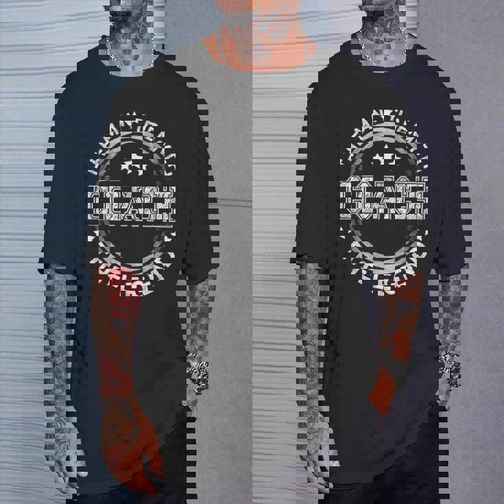 コーチ ザ・マン ザ・ミス ザ・レジェンド メンズ コーチギフト Tシャツ 彼への贈り物