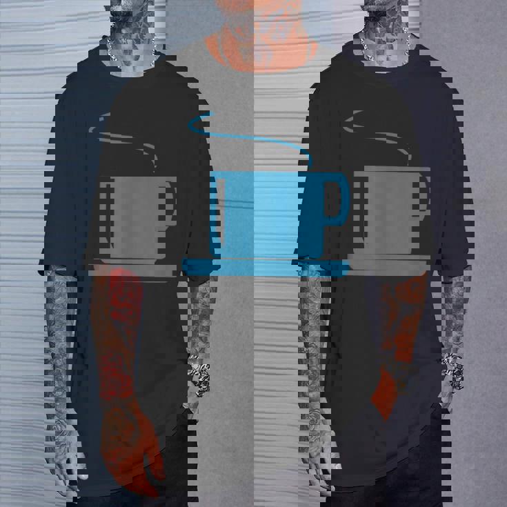 コーヒー、紅茶、カップ Tシャツ 彼への贈り物