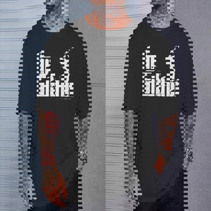 ゴルファザーの面白いゴルフの父神父お父さんゴルファー Tシャツ 彼への贈り物