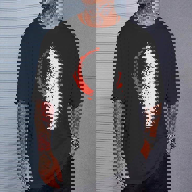 ゴーストサムライ 戦国武将 刀 アニメ マンガ 恋人 Tシャツ 彼への贈り物