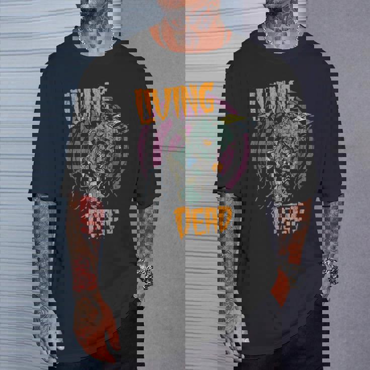 サイコビリー ホラー パンクロック Hr Living Dead Zombie Tシャツ 彼への贈り物