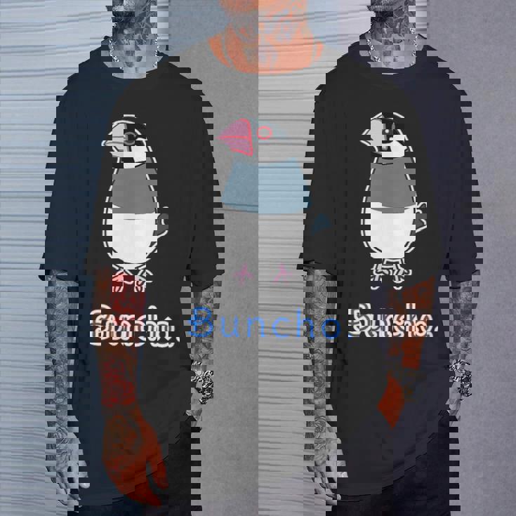 サクラブンチョウ さん『セルフィー』桜文鳥【どうぶつフレンズ】動物 イラスト Tシャツ 彼への贈り物