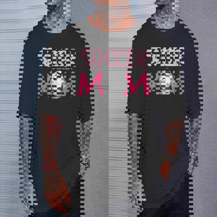 サッカー ママ サッカー プレーヤー マミー サッカー スポーツ サッカー Tシャツ 彼への贈り物