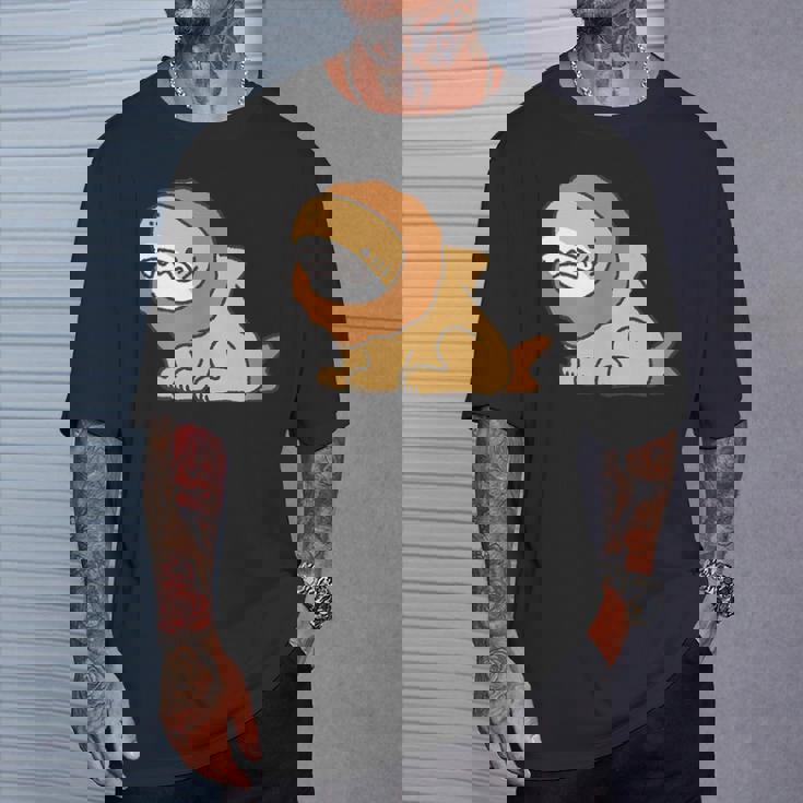 サメライオン さめ 鮫 シャーク 変な Tシャツ 彼への贈り物