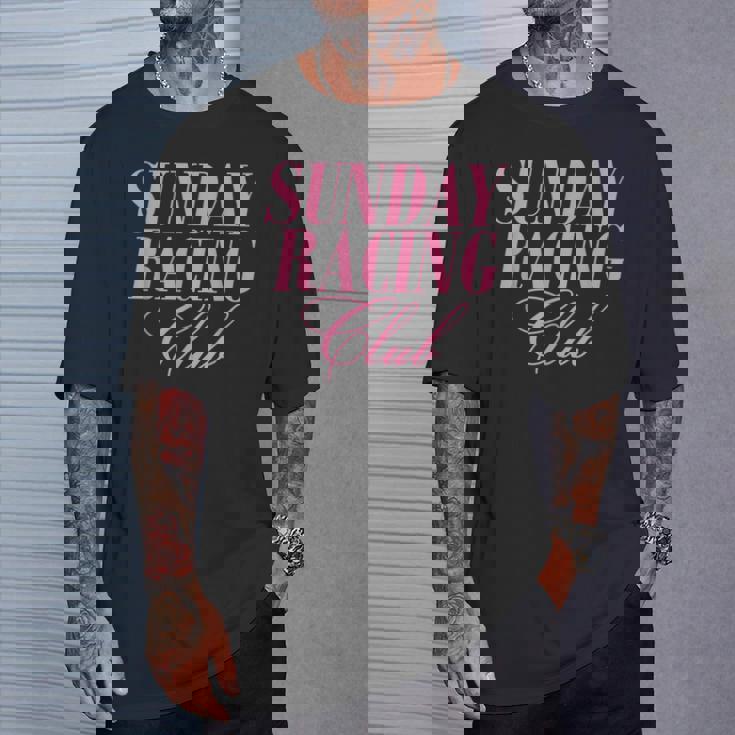 サンデーレーシング クラブレーサー デザイン Tシャツ 彼への贈り物