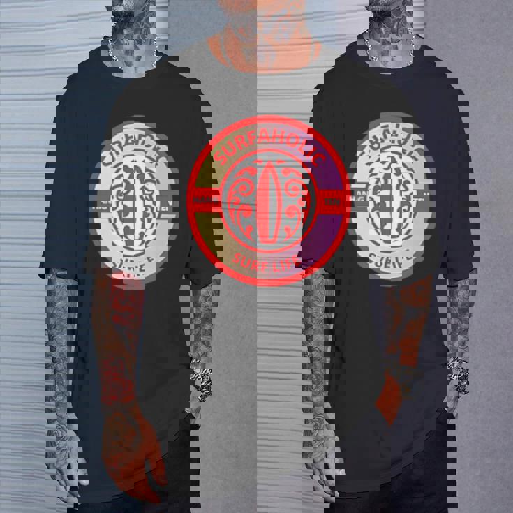 サーフホリック ハングテン サーフライフ サーフボード サーフ サーフィン Tシャツ 彼への贈り物