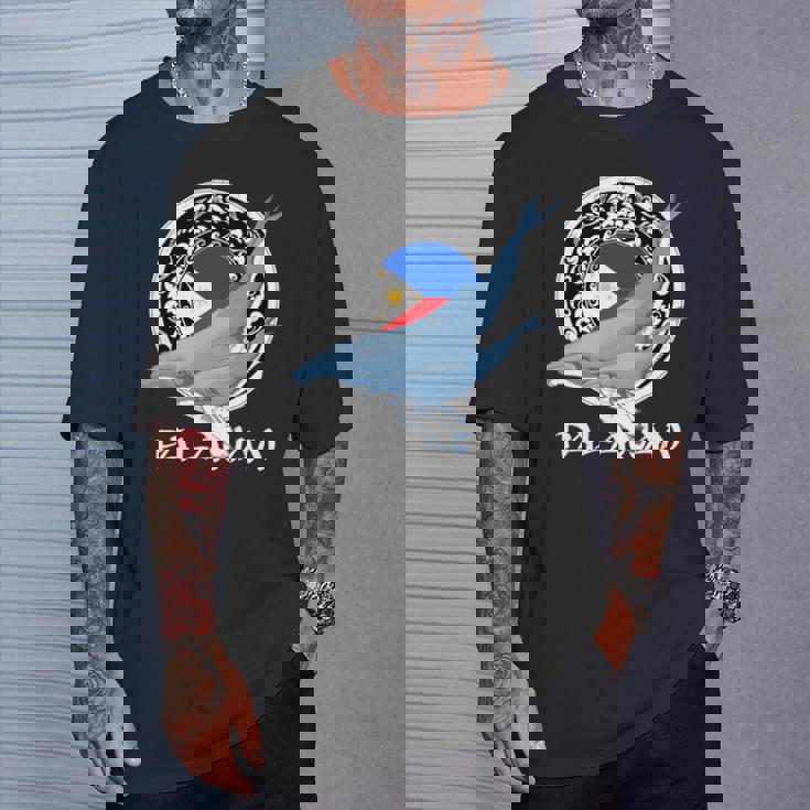 ザトウクジラ パラワン フィリピン 長袖tシャツ Tシャツ 彼への贈り物