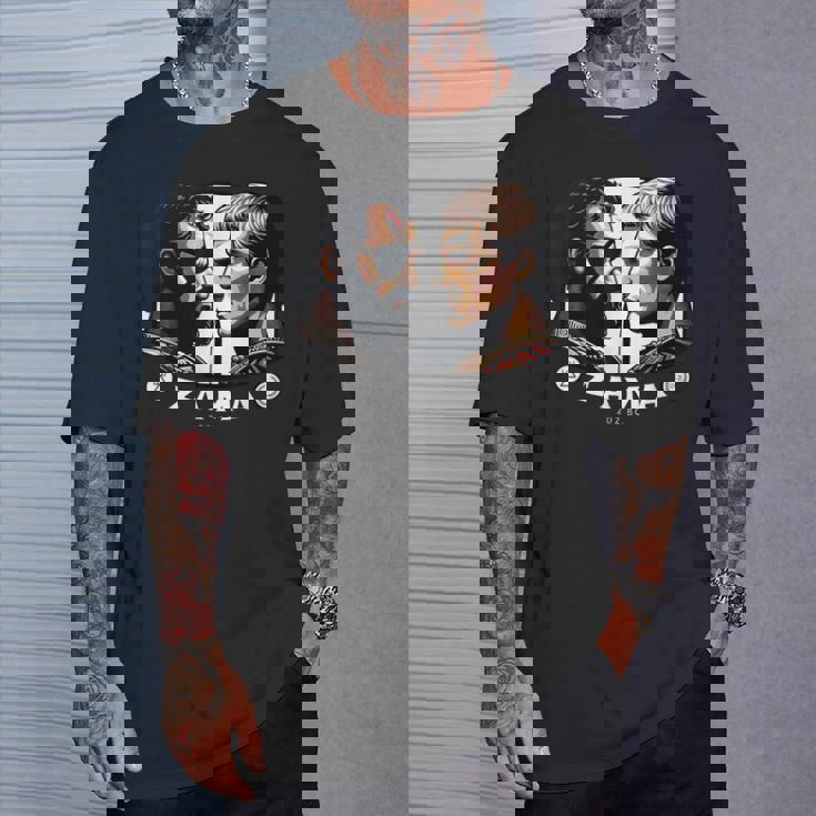 ザマの戦い ハンニバル対スキピオ カルタゴとローマ Tシャツ 彼への贈り物