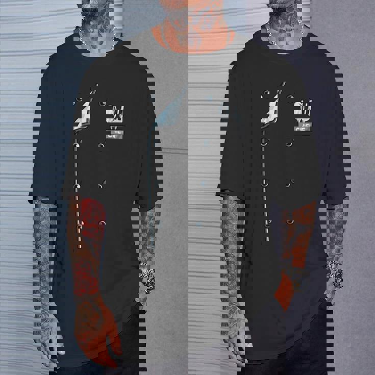 シェフコスチュームコートユニフォーム おもしろクックジャケット 料理用 Tシャツ 彼への贈り物