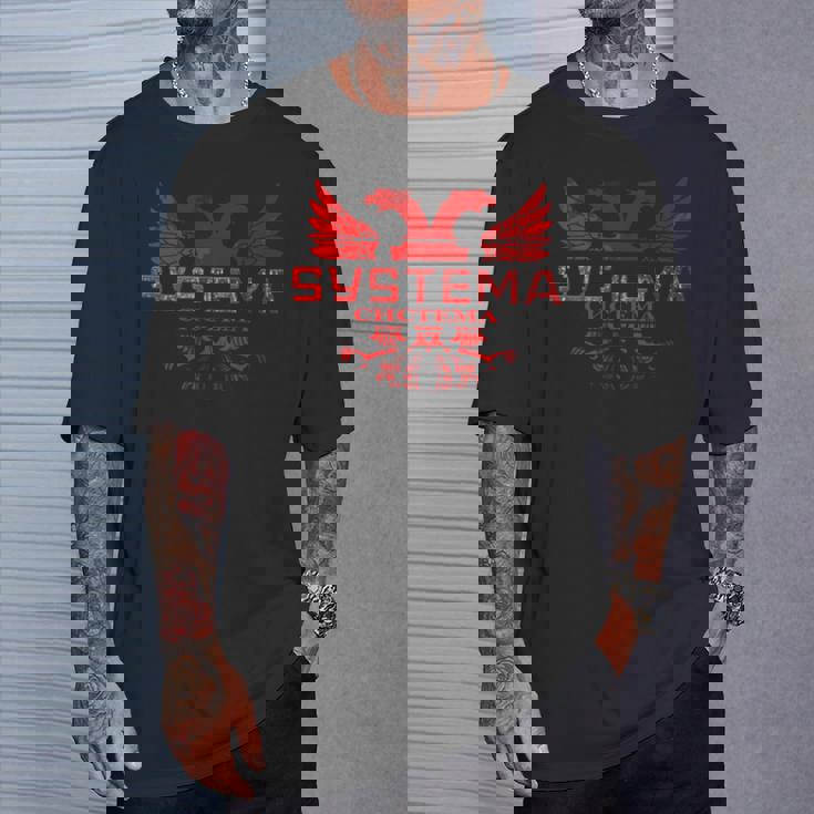 システマ、ロシアの格闘技 長袖tシャツ Tシャツ 彼への贈り物