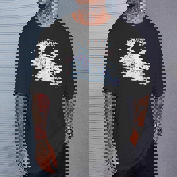 シナモロール ユニコーン ダークカラー Tシャツ 彼への贈り物