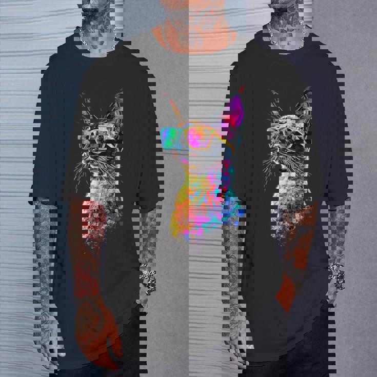 シャム猫 シャム猫 甘いシャム猫 Tシャツ 彼への贈り物