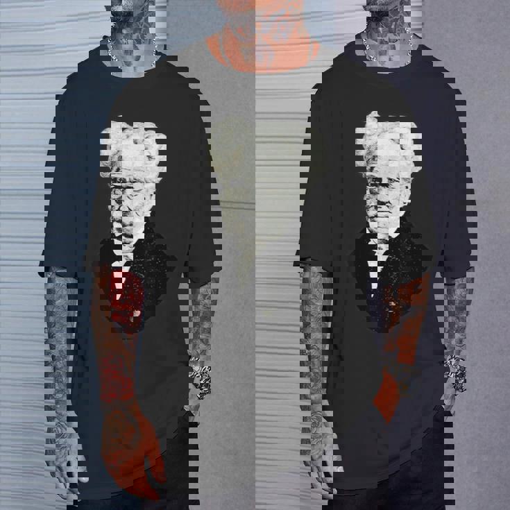 ショーペンハウアー実存主義哲学 Tシャツ 彼への贈り物