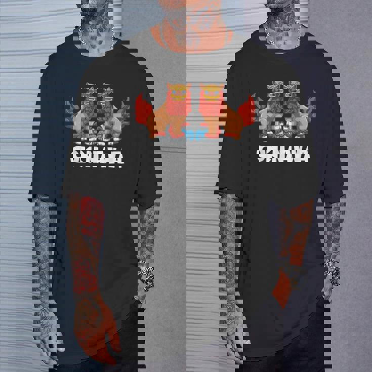 シーサー犬沖縄 Tシャツ 彼への贈り物