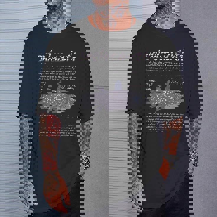 シーラカンス。 Tシャツ 彼への贈り物