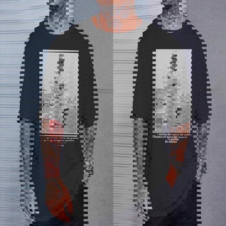 ジャッキーロビンソン_Baseball_034 Tシャツ 彼への贈り物