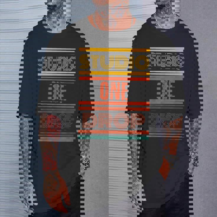 ジャマイカレゲエ 音楽スタジオ ワンドロップ ジャマイカ お土産 Tシャツ 彼への贈り物