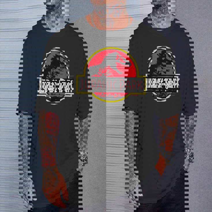 ジュラシックパークのロゴ 公式ライセンス商品。 Tシャツ 彼への贈り物