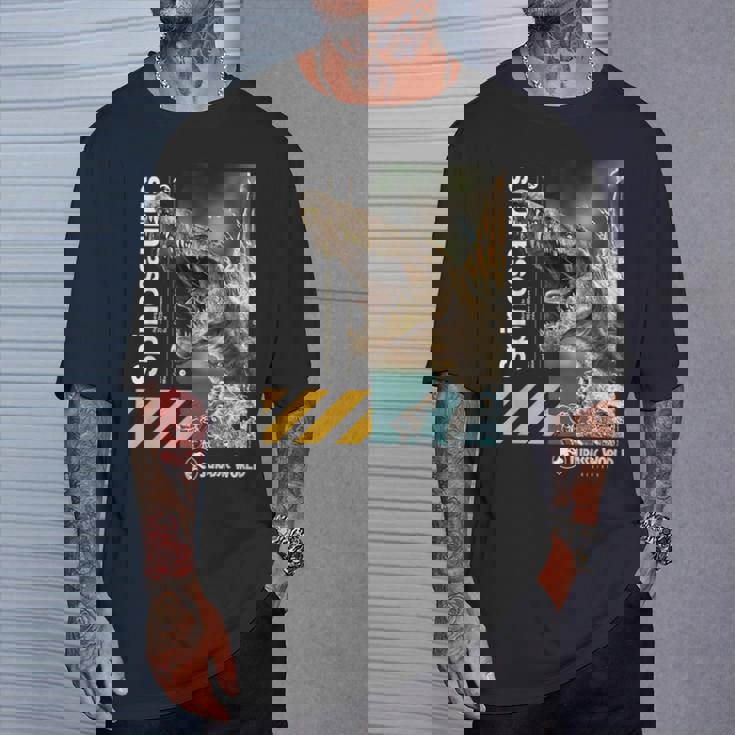 ジュラシックワールド 再生スピノサウルス Tシャツ 彼への贈り物