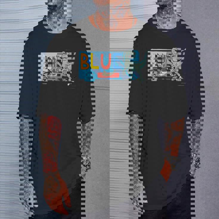 ジュラシック・ワールド Blue Cute Illustlation Tシャツ 彼への贈り物