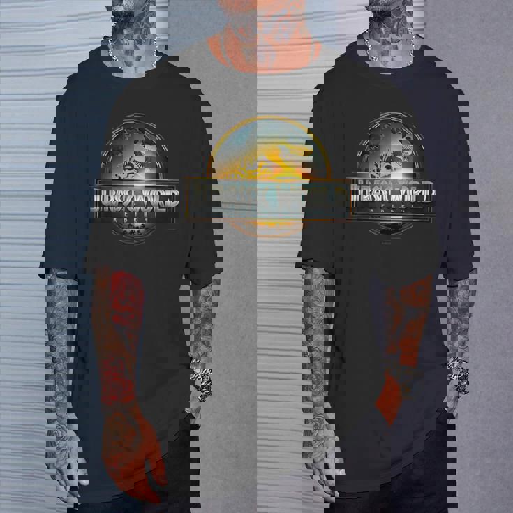 ジュラシック・ワールド リバース ムービーロゴ Tシャツ 彼への贈り物