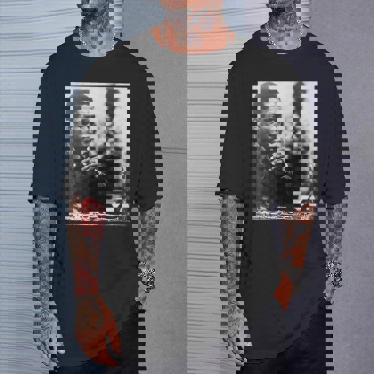 ジョン・コルトレーン 白黒写真 Tシャツ 彼への贈り物