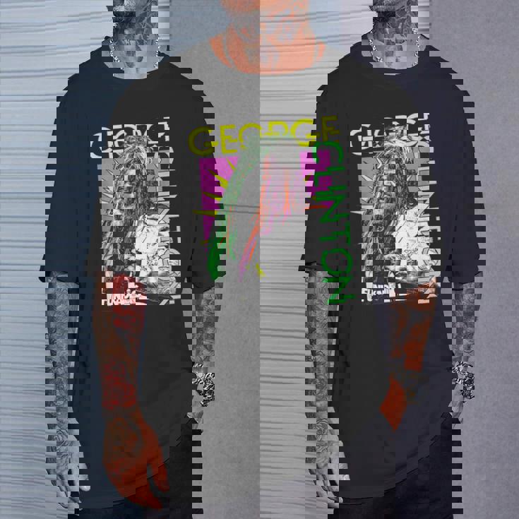 ジョージ・クリントン ファンカデリック コミック バースト Tシャツ 彼への贈り物