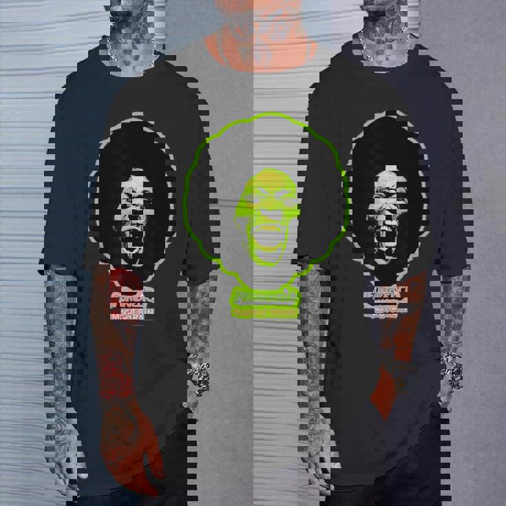 ジョージ・クリントン・ファンカデリック・グリーン・マゴット・ブレイン Tシャツ 彼への贈り物