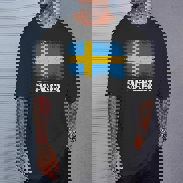 スウェーデン国旗スウェーデン Tシャツ 彼への贈り物