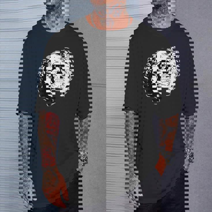 スカル×スタチュー Tシャツ 彼への贈り物