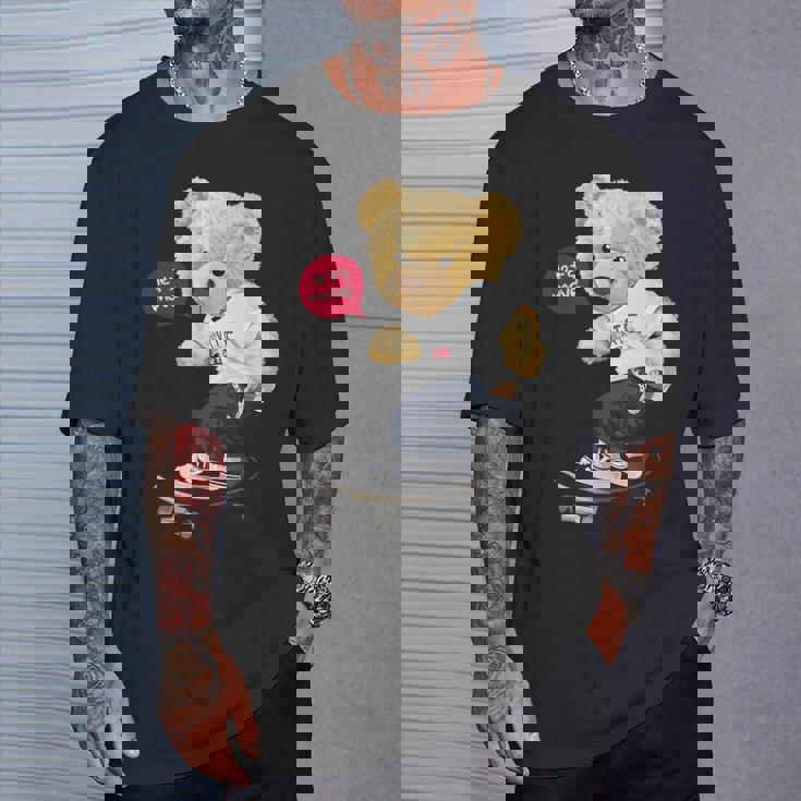 スケートボーダー クマ Tシャツ 彼への贈り物